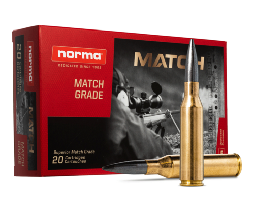 Munitions Norma Diamond Line cal 6 NBR - 105 grs HPBT Match x 50