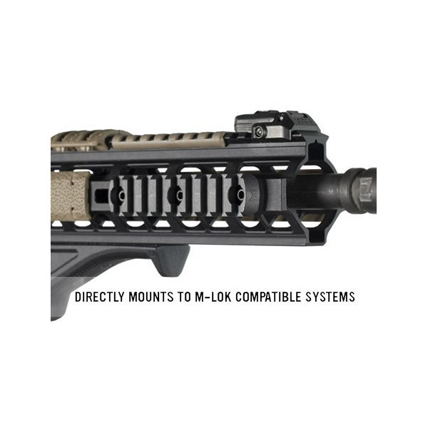 Rail Magpul M-LOK / Picatinny 9 slots en polymère