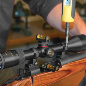 Set de niveaux à bulle pour montage de lunette