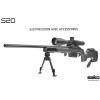 Sako S20 Precision Cerakote 24" cal 6.5 PRC filetée