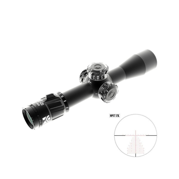 Lunette Zero Compromise Optic ZC420 4-20x50 Réticule MPCT 3X