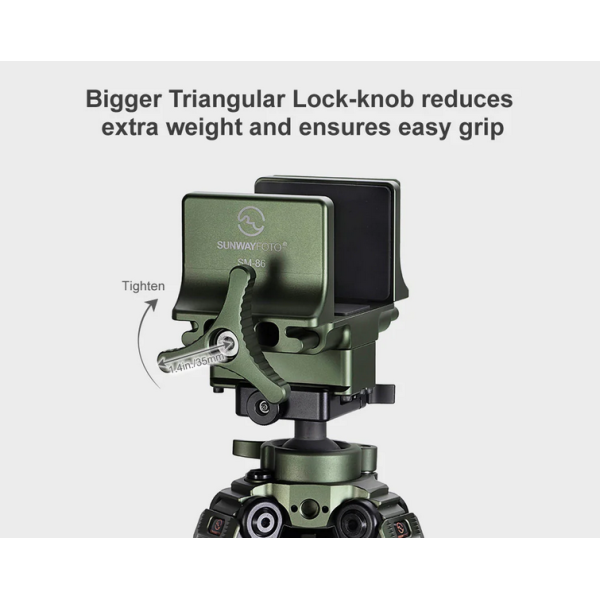 Adaptateur Sunwayfoto Saddle Mount ARCA SM-86