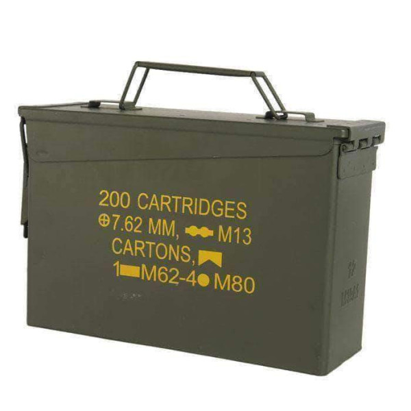 Caisse militaire M13 Cal.7.62