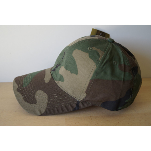 Casquette camo woodland MIL-TEC