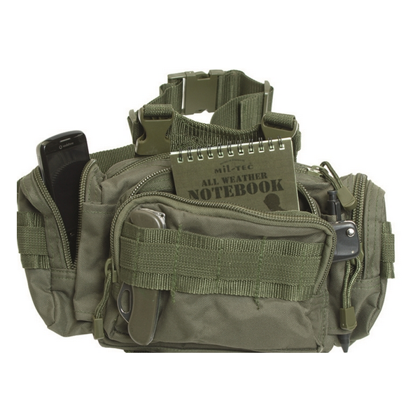 Ceinturon Banane petit modèle olive MIL-TEC