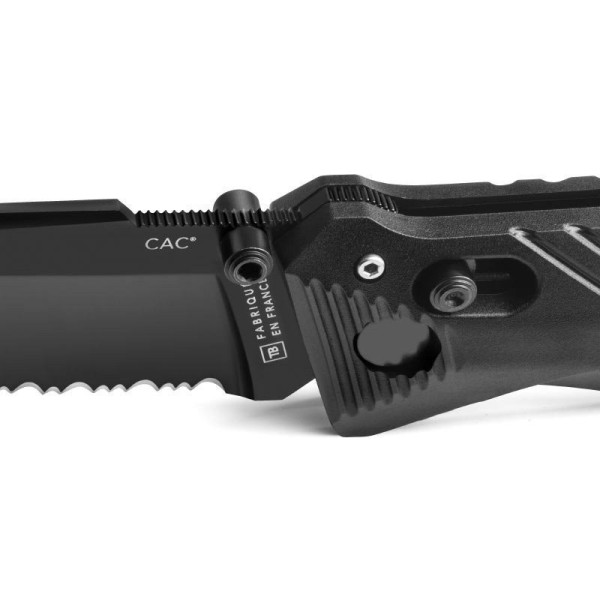Couteau CAC Serration PA6 Noir