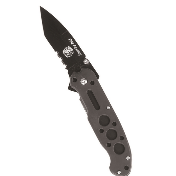 Couteau Fire Fighter noir MIL-TEC