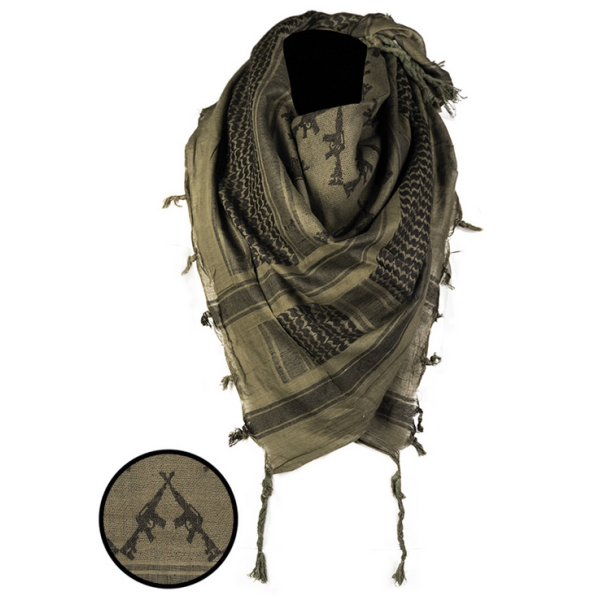 Echarpe Shemagh rifles olive MIL-TEC