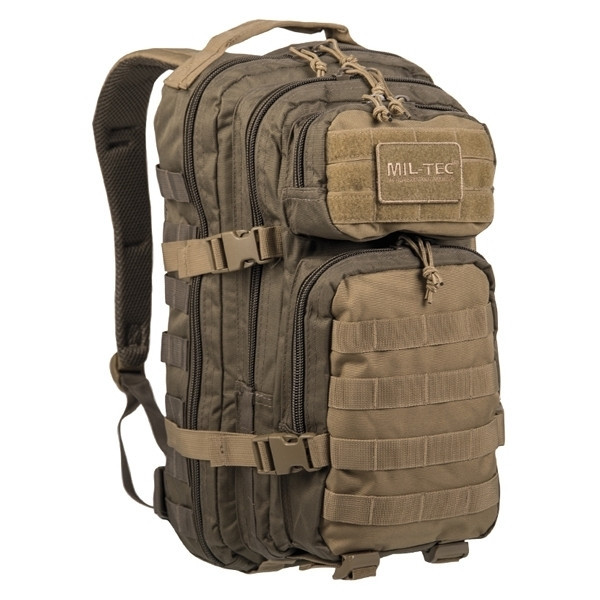 Sac à dos MIL-TEC US Assault Ranger 20L Olive / Coyote MIL-TEC