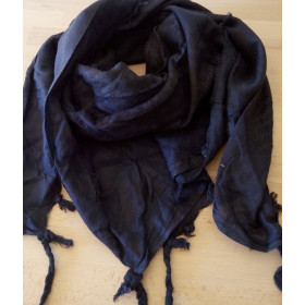 Shemagh bleu foncé / noir MIL-TEC