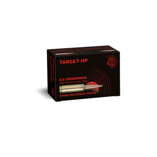 Munitions Geco Target HP cal 6.5 CM - 130 grs x 50