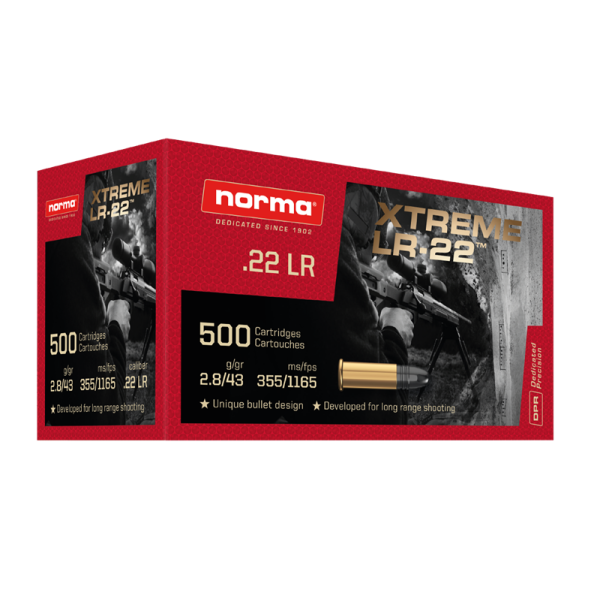 Munitions Norma 22 LR - LR-22 x 500