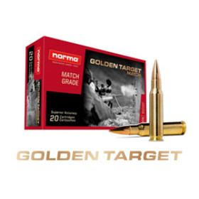 Munitions Norma cal 338 LM - 250 grs HPBT Match Golden Target x 20