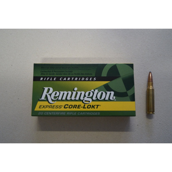 Munitions Remington cal 308 Win - 150 grs Core Lock PSP x 20