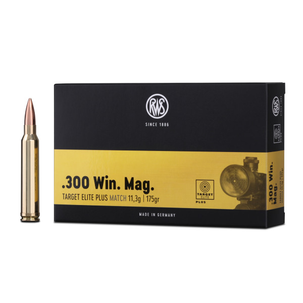 Munitions RWS TEP cal 300 WM - 190 grs HPBT Match x 20