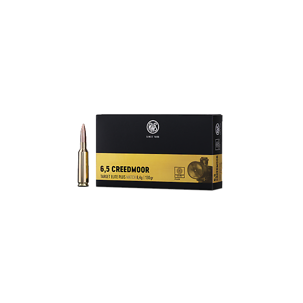 Munitions RWS TEP cal 6.5 CM - 130 grs HPBT Match x 20