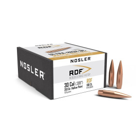 Balles Nosler RDF .30" - 210 grs x 500