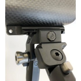 Bipied Tier One Tactical aluminium 230 mm