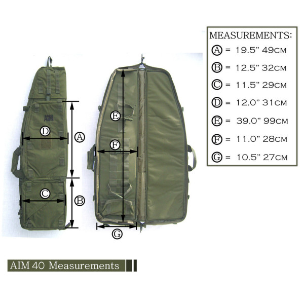 Drag bag AIM 40