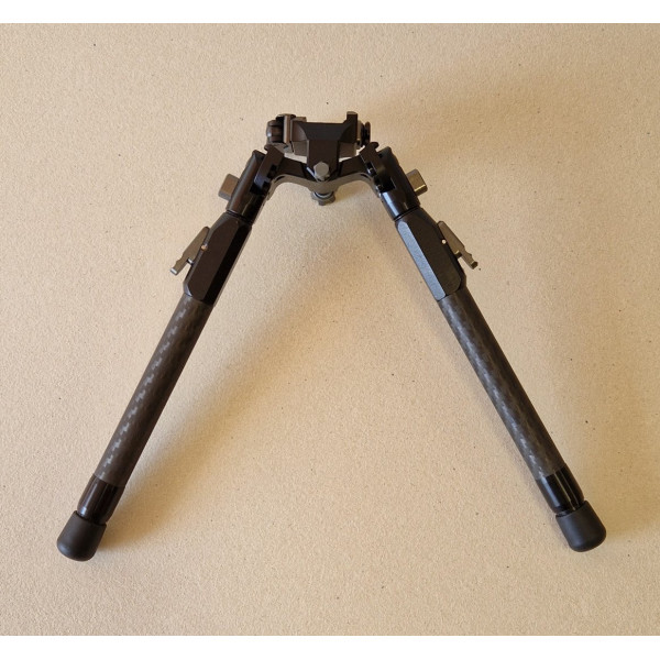 Bipied Tier One Tactical carbone 230 mm ( Pan/Tilt )