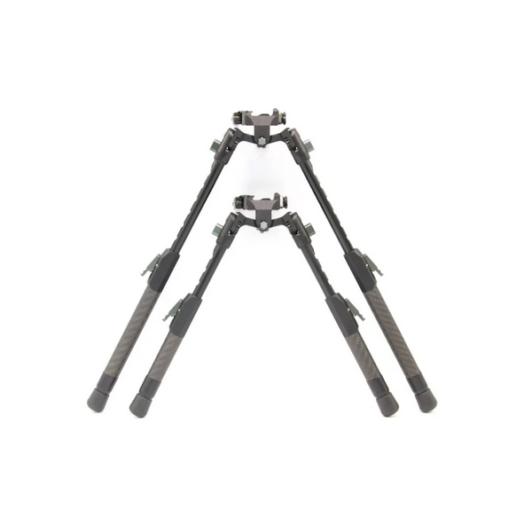 Bipied Tier One Tactical carbone 230 mm ( Pan/Tilt )