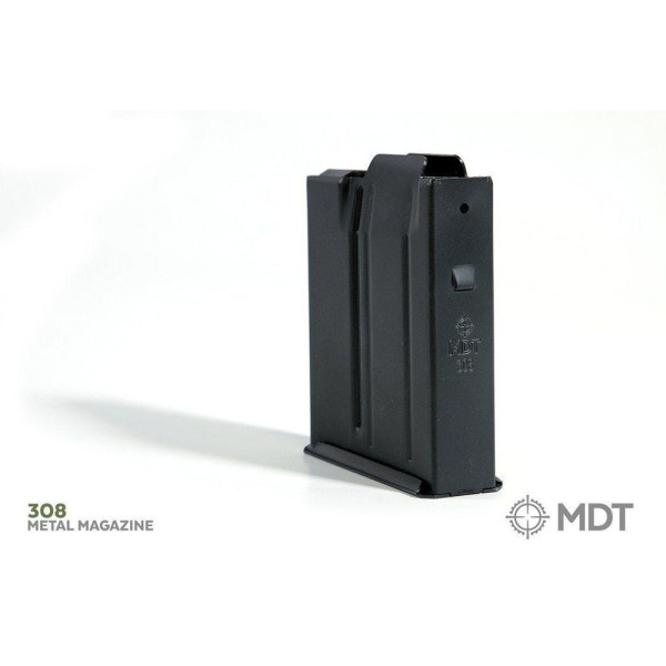 Chargeur MDT SA métal 10 coups 308 Win avec "binder plate"