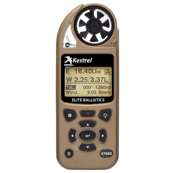 Kestrel 5700X Elite avec Applied Ballistics & LINK