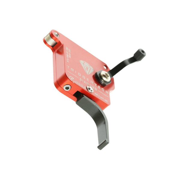 Détente Triggertech Diamond noire pour boîtiers customs gaucher (droite)