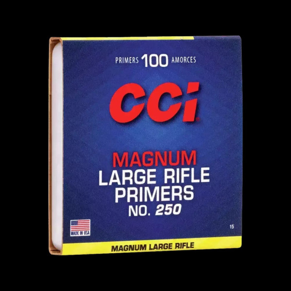 Amorces CCI 250 Large Rifle Magnum x 1000