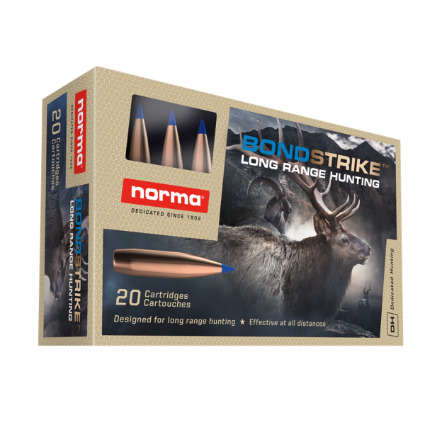 Munitions Norma cal 7 PRC - 165 grs Bondstrike Extrême x 20