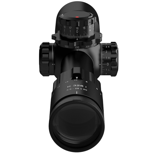 Kahles K328i DLR - Réticule : SKMR4+  - Sens de rotation : CCW
