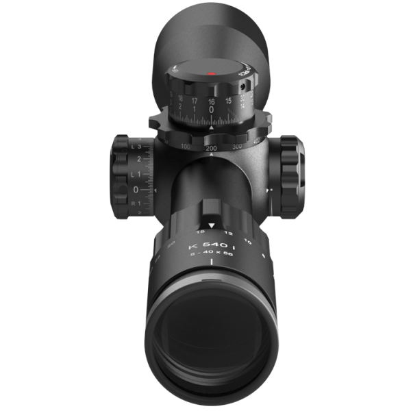 Kahles K540i - dérive à gauche - Réticule : MSR2  - Sens de rotation : CW