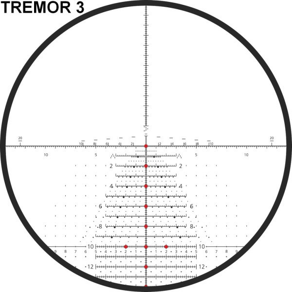 Kahles K318i - dérive à gauche - Réticule: MSR - Rotation: CW - Déclinaison: DEC0000131