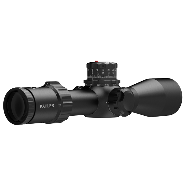 Kahles K318i - dérive à gauche - Réticule: SKMR3 - Rotation: CCW - Déclinaison: DEC0000131