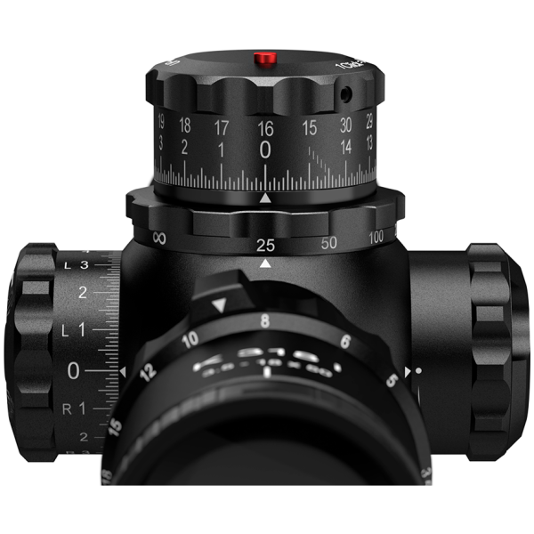 Kahles K318i - dérive à gauche - Réticule: Tremor3 - Rotation: CCW - Déclinaison: DEC0000131