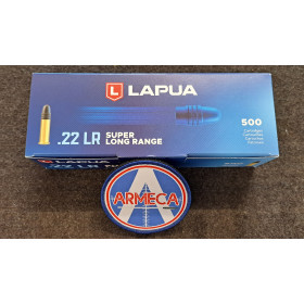 Munitions Lapua .22 LR Super Long Range x 500