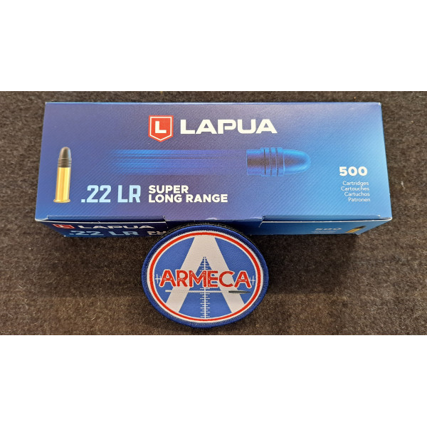 Munitions Lapua .22 LR Super Long Range x 500