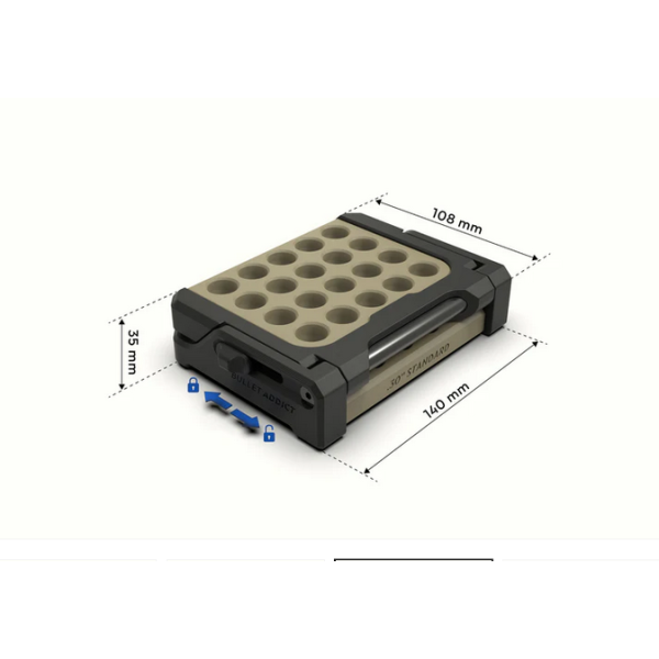 Support de munitions inclinable - Ammo Caddy