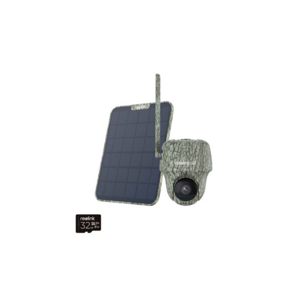 Caméra Reolink GO G450 – 4G sans fil 360° avec vision nocturne - avec panneau solaire autonome