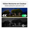 Caméra Reolink GO G770 –  4G sans fil à double objectifs avec suivi auto et zoom - avec panneau solaire autonome