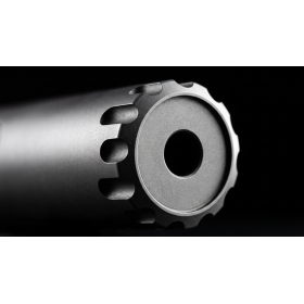 Réducteur de son Bergara Mercury Ti30 Titane Cal.30 filetage : 5/8-24 Noir