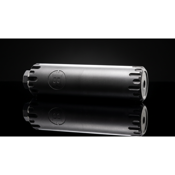 Réducteur de son Bergara Mercury Ti30 Titane Cal.30 filetage : 5/8-24 Noir