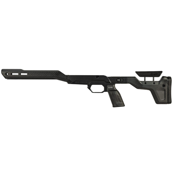 Châssis MDT HNT26 pliant pour Tikka T3x SA GAUCHER "ARCA" - Couleur: Carbone