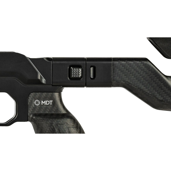 Châssis MDT HNT26 pliant pour Tikka T3x SA GAUCHER "ARCA" - Couleur: Carbone