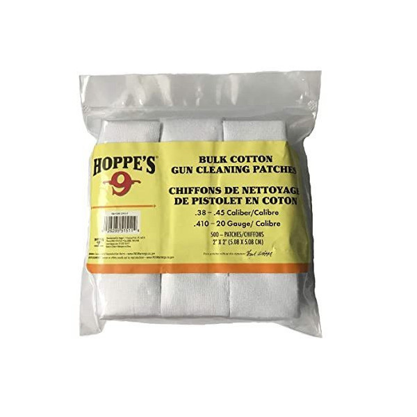 Patches de nettoyage Hoppe's universels x 500