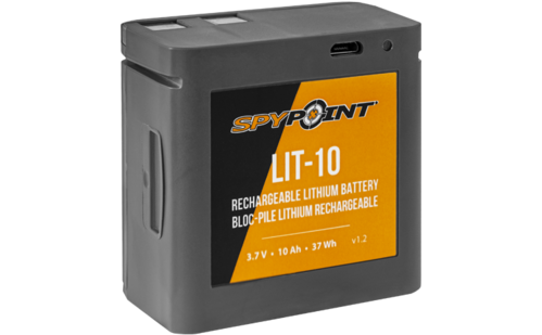 Bloc pile Lithium LIT-10 pour caméra Spypoint Link Micro LTE