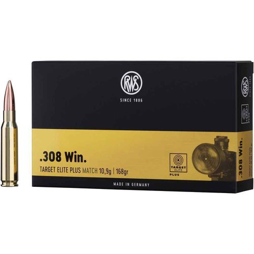 Munitions RWS TEP cal 308 Win - 168 grs HPBT Match x 20