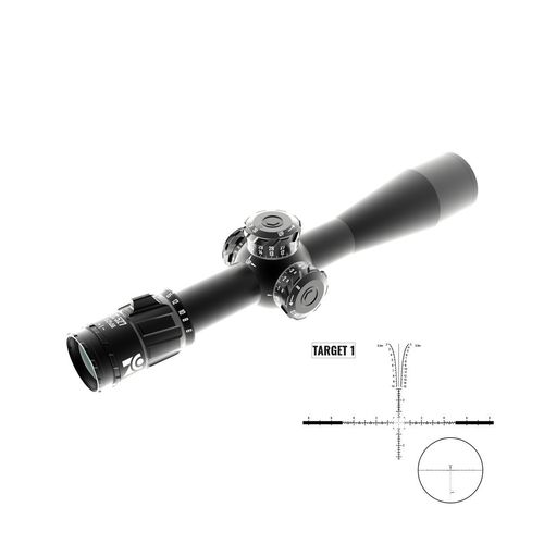 Lunette Zero Compromise Optic ZC527 5-27x56 Réticule TARGET 1