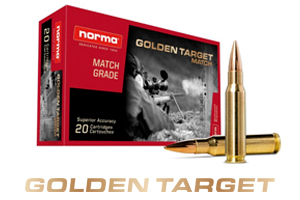 Munitions Norma cal 6.5 CM - 143 grs HPBT Match Golden Target x 20